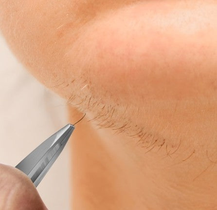 Expert Tweezing Techniques for Facial and Chin Hair Removal