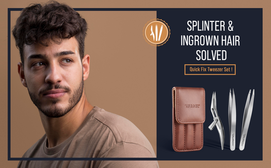 Essential Tweezers in a Handy Pouch