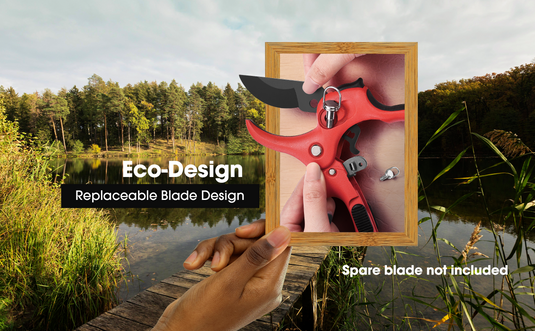 Eco-Friendly, Replaceable Blade Design