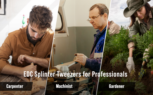 Professional-Grade EDC Splinter Tweezers
