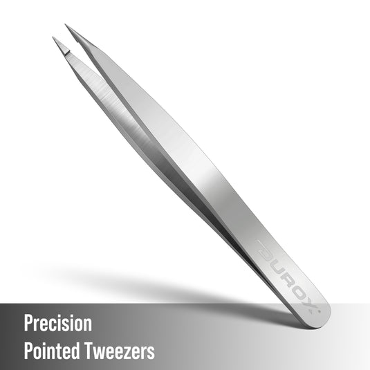 Pointed Precision Tweezer Set - 3 Pieces