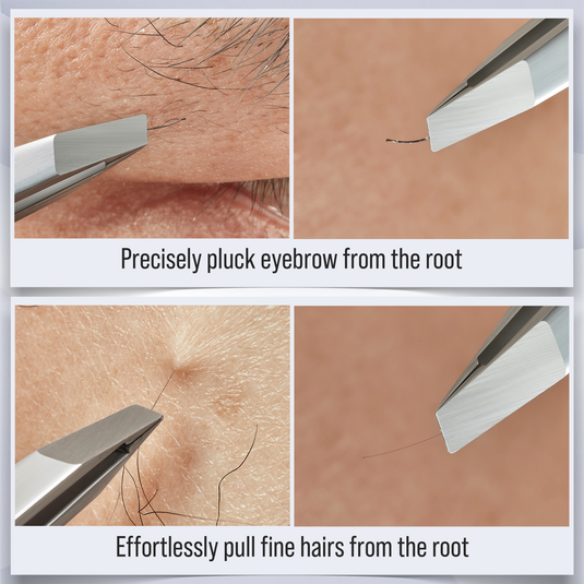 Precision Slant Tweezers