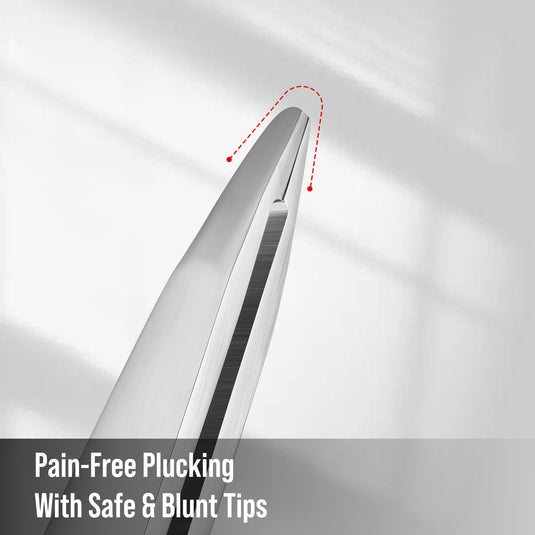 Safety Tweezers with Small Round Tips