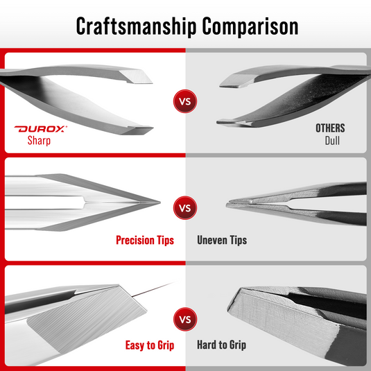 Precision Slant Tweezers