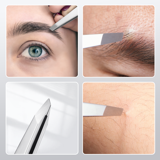 Precision Slant Tweezers