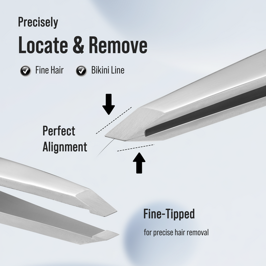 Precision Slant Tweezers